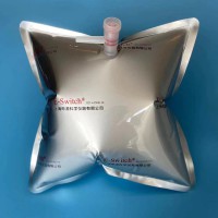 铝箔膜气体采样袋塑料单阀门0.5L 1L 2L 5LPP阀门气体样品取样收集袋