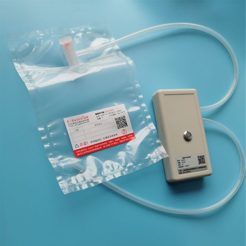 E-SWITCH氟膜气体采样袋50ML-200L,申源ESRF系列采集袋