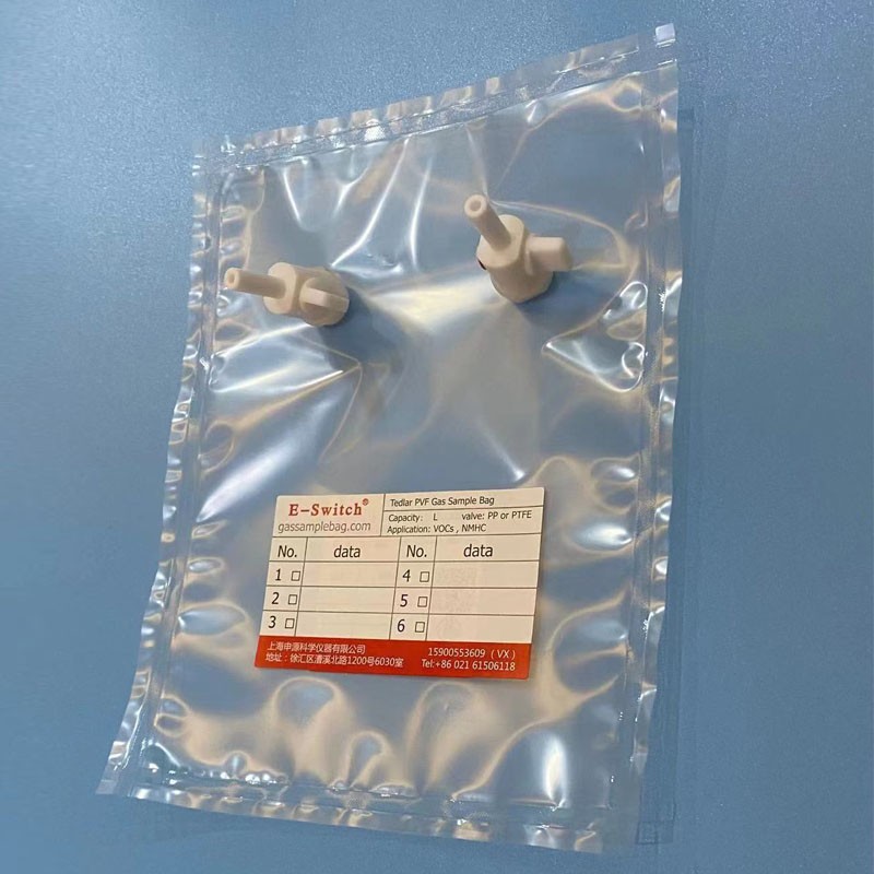 加工泰德拉气体采样袋1L/2L/3L 聚氟乙烯/泰德拉PVF非甲烷总烃
